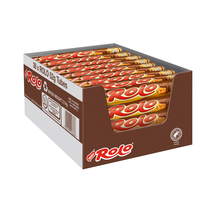 Rolo Milk Chocolate & Toffee Tube 52g - Mobile