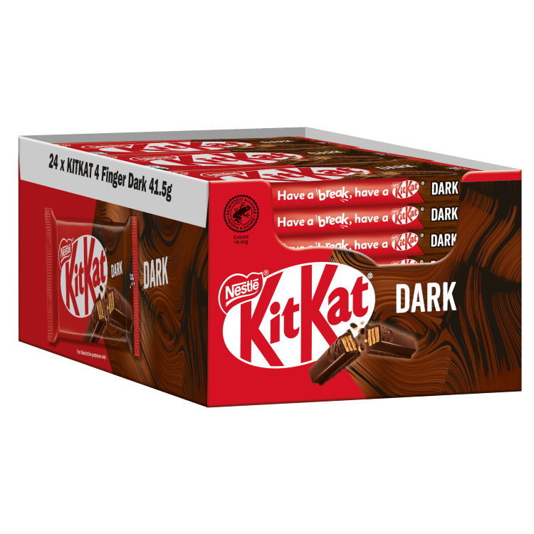 KitKat 4 Finger Dark Chocolate Bar 41.5g - Mobile