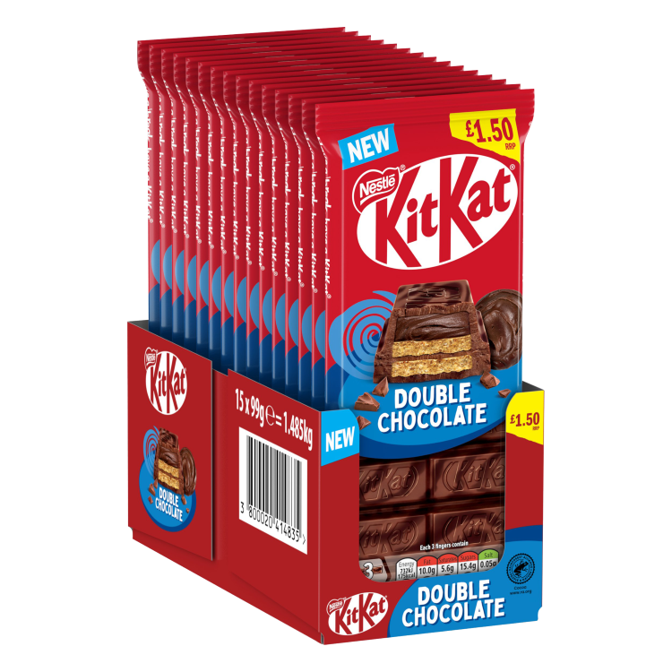 KitKat Double Chocolate Sharing Bar 99g - Mobile