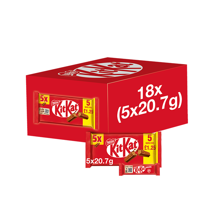 KitKat 5x2 Finger Multipack - Mobile