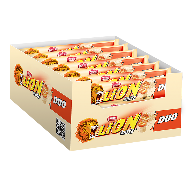 Lion White DUO Bar 60g - Mobile