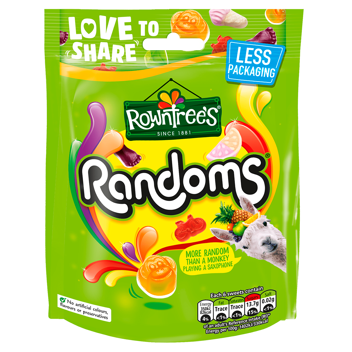 Rowntrees Randoms 120g - Desktop