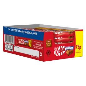 KitKat Chunky Milk Chocolate Bar 40g - Thumb
