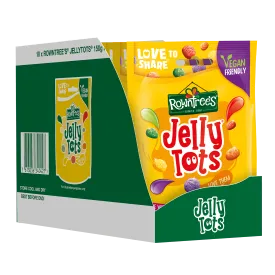 Rowntree's Jelly Tots Sweets Sharing Bag 150g - Thumb