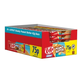 KitKat Chunky Peanut Butter Milk Chocolate Bar 42g - Thumb