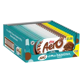 Aero Hazelnut Chocolate Sharing Bar 90g - Thumb