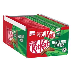 KitKat 4 Finger Hazelnut Chocolate Bar 41.5g - Thumb