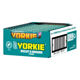 Yorkie Biscuit & Brownie Milk Chocolate Bar 44g - Thumb