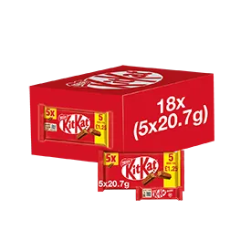 KitKat 5x2 Finger Multipack - Thumb